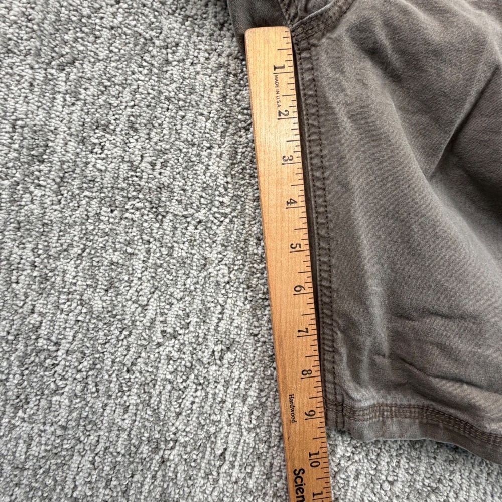 Prana Shorts Men 34(35) Brown Breathe Organic Cotton Canvas Cargo M3BR09111 - Picture 8 of 8